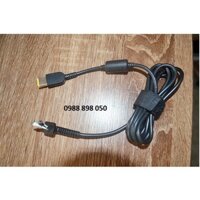 Dây nguồn đầu ra sạc laptop Lenovo gốc chân vuông (max 90w)