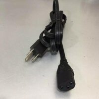 Dây Nguồn Dẹt Japan Power Cord Flat JIS 8303 to IEC 60320 C13 FOXCONN FM-008 FF-01 10A 125V 18AWG 3x0.824mm² Length 1.8M