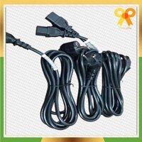 Dây nguồn may tinh 2 chấu dài 2,5m công suất 1500W - 2000W dùng được cho, bêp điên tư, nồi cơm điện .v.v..