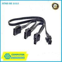 Dây nguồn Modular 6Pin sang 3 ATA, IDE