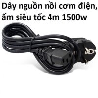 Dây Nguồn Nồi Cơm Điện, Ấm Siêu Tốc 4M5 1500W///