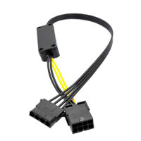 Dây nguồn ổ cứng GPU 8Pin 12V Nữ sang 4Pin Molex 45cm với mô-đun tích hợp