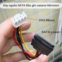 Dây nguồn ổ cứng HDD SSD cho Đầu ghi camera Hikvision Dahua - SATA Power Cable for Hikvision Video Recorder, 4 Pin to SATA Hard Drive HDD Power