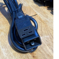 Dây nguồn server cắm ups, C19 - C20 16A 250V , 3x1.5mm, dài 2m