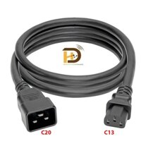Dây nguồn server Novalink C13- C20 dài 2M Tiết diện lõi  3x2.08mm2 công suất cao