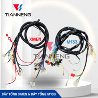 Dây nguồn tổng xe điện xmen và 133s,M133 TIANNENG kèm sơ đồ lắp đặt
