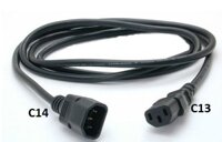 DÂY NGUỒN UPS, DÂY NGUỒN C13-C14 dài 1.8m lõi đồng