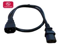 Dây nguồn UPS, server chuẩn C13 C14 Novalink NV-52002A dài 1M, lõi đồng 3 x 1.31mm2