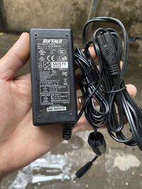 Dây nguồn wifi BUFFALO 12V chân kim