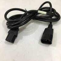 Dây Nguồn XUANHUA XH006A XH007A AC Power Cord IEC60320 IEC C13 to IEC C14 10A 250V 3x1.0mm² For Computer Desktop Network Switch Router length 2M