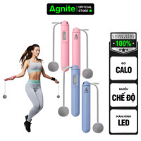 Dây nhảy đếm số điện tử Agnite tích hợp 3 chế độ  - thiết kế thông minh nhỏ gọn - luyện tập thể thao dễ dàng - FT127/128