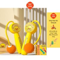 Dây Nhảy Không Dây Có Tạ Vịt Vàng Thể Dục Giảm Cân Đốt Calo Tại Nhà