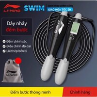 Dây Nhảy LI-NING Đếm Bước Tặng Túi Đựng Cho Người Lớn Trẻ Em Dây Nhảy Đếm Bước LI-NING