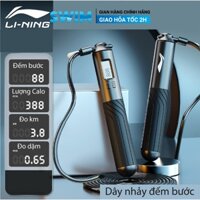 Dây Nhảy LI-NING Đếm Bước Trẻ Em Tặng Túi Đựng Dây Nhảy Cho Bé LINING Dây Nhảy Đếm Bước