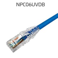 Dây nhảy mạng Cat6 5FT (1.5m), màu xanh AMP/Commscope (NPC06UVDB-BL005F)