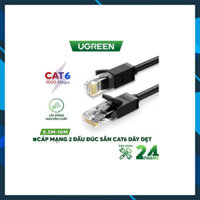 Dây nhảy mạng Cat6 Ugreen 50174, Dây Patch Cord  Cat6 2m , Dây nhảy Cat6 đầu đúc chính hãng