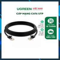 Dây nhảy mạng Cat6 Ugreen 50172, Dây Patch Cord Cat6 0.5m , Dây nhảy Cat6 đầu đúc chính hãng