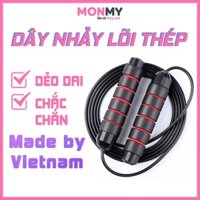 dây nhảy Tập Thể Dục Thể Thao Giảm Cân Lõi Thép có tạ MALEROADS MLS993