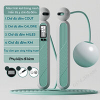 Dây Nhảy Thể Dục Dây Nhảy Không Dây Đếm Số Vòng Tự Động Tiện Lợi Moda.H