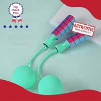 Dây Nhảy Thể Lực Không Dây, Có Bóng Đếm Số Thể Lực Đàn Hồi 2.9m Hỗ Trợ Luyện Tập Thể Dục Tại Nhà - Màu Xanh ABC