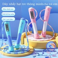 Dây nhẩy Youyou dành cho trẻ em đếm bước điện tử thông minh, thiết kế hạt tre - Hàng chính hãng