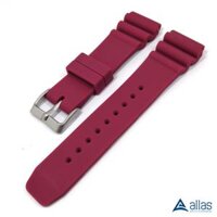 Dây nhựa đồng hồ Seiko màu đỏ