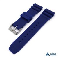 Dây nhựa đồng hồ Seiko màu xanh than