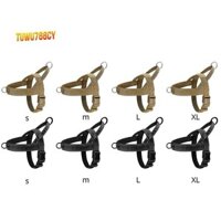 Dây nịt chó bền bằng Nylon Không kéo cho thú cưng có tay cầm Dây nịt huấn luyện phản quang cho chó nhỏ vừa lớn