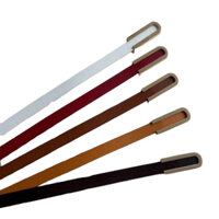 Dây nịt, dây lưng thời trang nữ, thắt lưng váy đầm, da thật bản nhỏ 1.3cm, khóa bấm kim loại W99