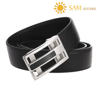 Dây Nịt Nam SAM Leather SFDN139 - Thắt Lưng Nam Da Bò Cao Cấp Mặt Khoá Thắt Lưng Inox Không Gỉ, Mens belts
