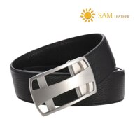 Dây Nịt Nam SAM Leather SFDN109 - Thắt Lưng Nam Da Bò Cao Cấp Mặt Khoá Thắt Lưng Inox Không Gỉ, Mens belts