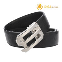 Dây Nịt Nam SAM Leather SFDN101 - Thắt Lưng Nam Da Bò Cao Cấp Mặt Khoá Thắt Lưng Inox Không Gỉ, Mens belts
