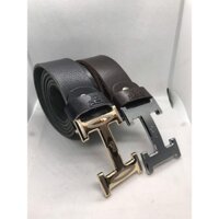 Dây nịt nam, Thắt lưng chữ H da bò,dây lưng da bò thật ,khóa kim loại - loong.watches