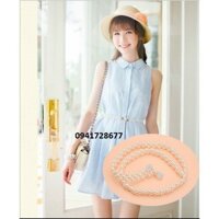 Dây nịt  nữ thắt lưng thun nữ HỌA TIẾT