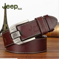 Dây nịt- Thắt lưng da nam Jeep Field khóa kim- BH 1 năm