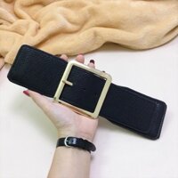 Dây nịt thun phối da bảng lớn xinh