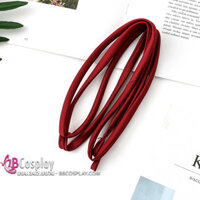 Dây Nơ Áo Nữ Sinh - Màu Đỏ Đô