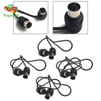 Dây nối dài âm thanh Cáp nhạc cụ Cáp mở rộng thẻ điện Cáp âm thanh MIDI Guitar Góc phải Cáp MIDI
