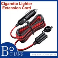 Dây nối dài bật lửa thuốc lá ô tô 12V-24V 15A 3M / 4M / 6M Bộ chia xe hơi Bộ sạc cáp Ổ cắm phụ kiện ô tô