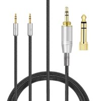 Dây nối dài cáp bện thay thế OFC 6.35mm cho tai nghe Denon AH-D9200 AH-D7200 AH-D7100 AH-D5200 AH-D600