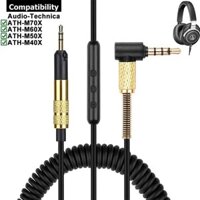 Dây nối dài cáp thay thế OFC cho tai nghe Audio Technica ATH-M50X ATH-M40X ATH-M70X ATH-M60X ATH M70X M60X 50X 40X