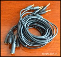 Dây nối dài tai nghe Shure 1m
