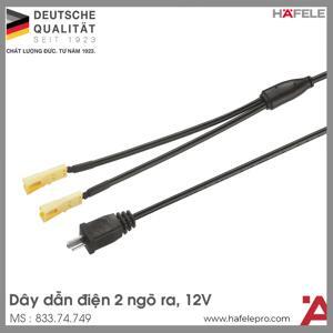Dây nối hệ 12V Hafele 833.74.749