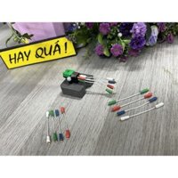 Dây nối kim với máng mâm than (BẠC 99.999) 4 sợi 40mm