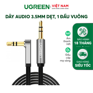 Dây nối loa 3.5mm dài 0.5m UGREEN 10596