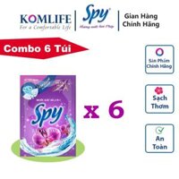 Dây nước giặt xả SPY DEEP CLEAN 6 gói 50 ml sạch sâu thơm lâu, gói nhỏ gọn tiện lợi dễ dàng mang đi du lịch, công tác ngắn ngày
