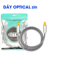 Dây Optical Zin dài từ 1.5m đến 5m, Cáp Audio quang Optical đường truyền chất lượng cao