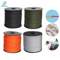 Dây Paracord 9 Dây blesiya để thiết lập và chế tạo lều, Dây dệt 50M để sử dụng ngoài trời