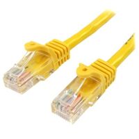 Dây patch cord sinoamigo 1,5m cat5 (SN 11203) màu vàng, 100% lõi đồng