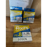 Dây Pe Gosen Roots PE x8 made in japan